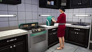 mom caught son watching pron and ask his