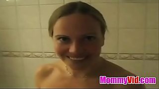 hot mom stepmom sex with step son whjle