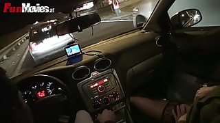 milf drilled in public