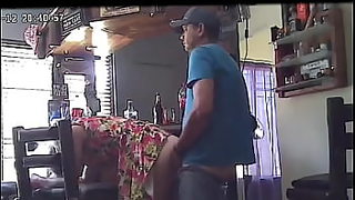 milf caught boy jacking off