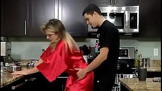 mom and virgin son