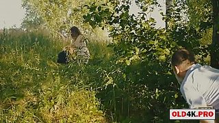 old man creampies busty thai whore