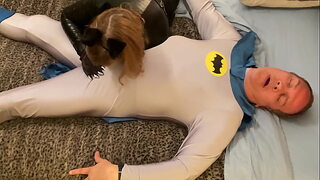 mom changing front of son